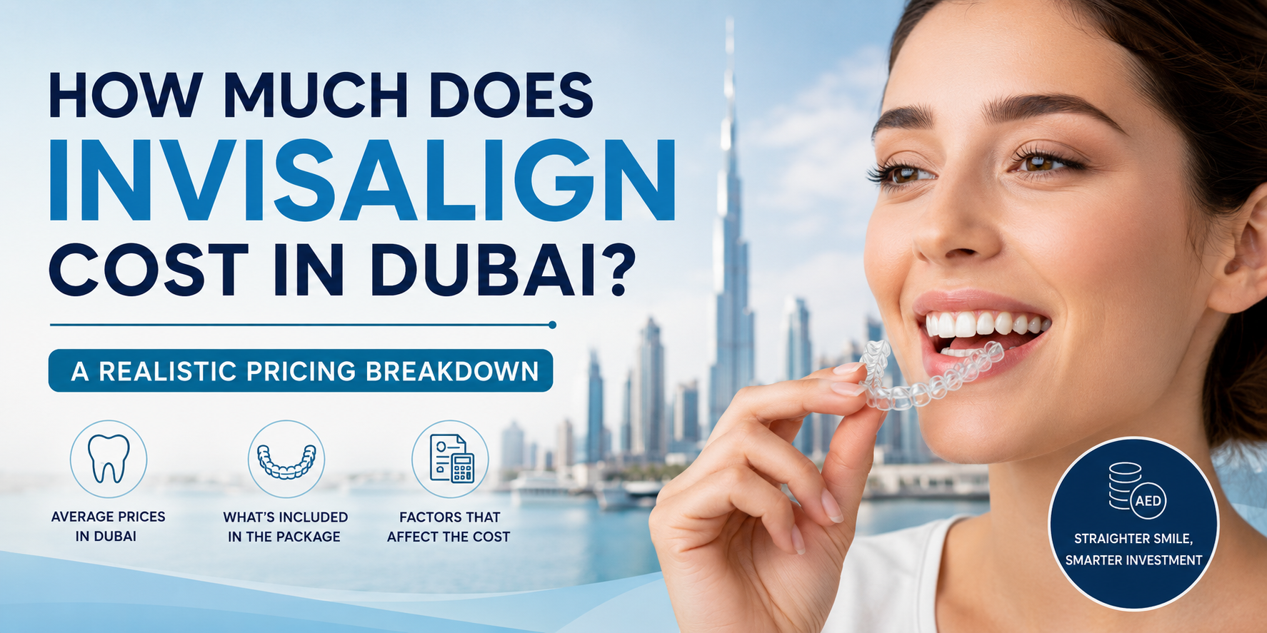 A Realistic Pricing Breakdown For Invisalign Treatment In Dubai. featured image