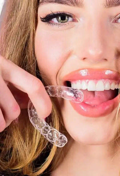 Patient smiling at ProAlign Smile Clinic