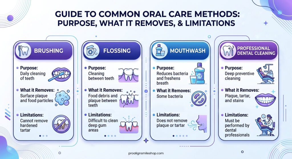 Home Care vs Professional Dental Cleaning